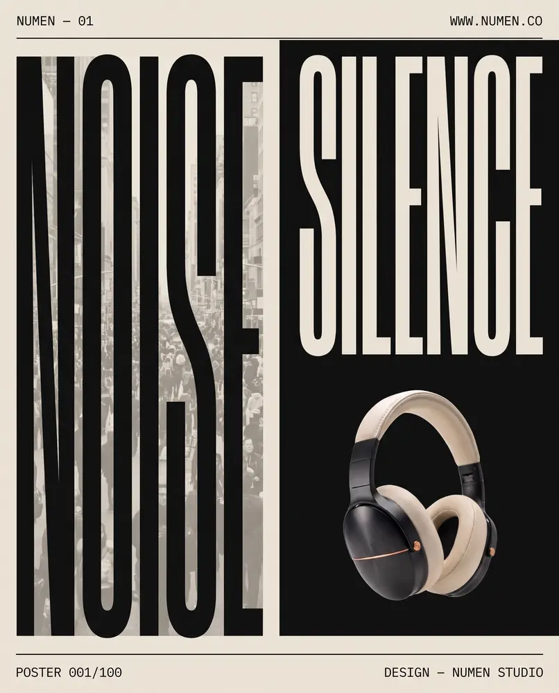 NUMEN campaign — Noise / silence