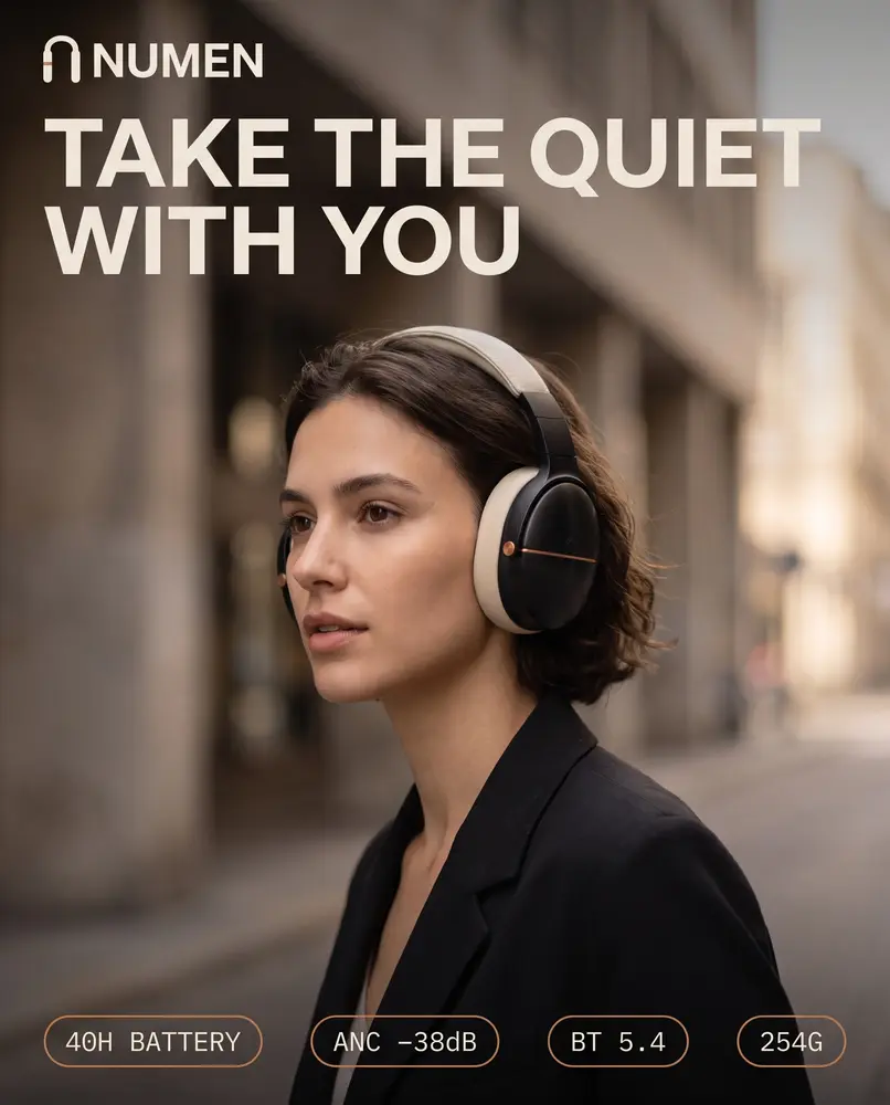 NUMEN campaign — Take the quiet with you