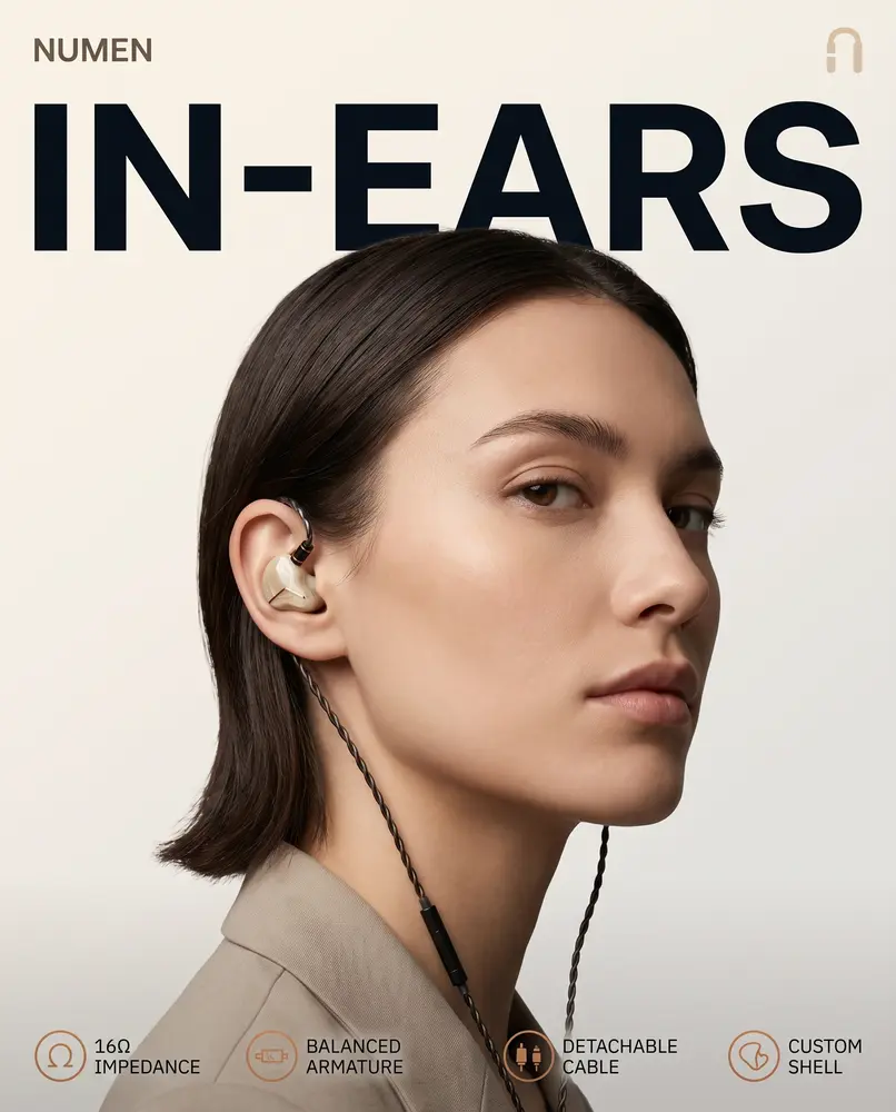 NUMEN campaign — In-ears