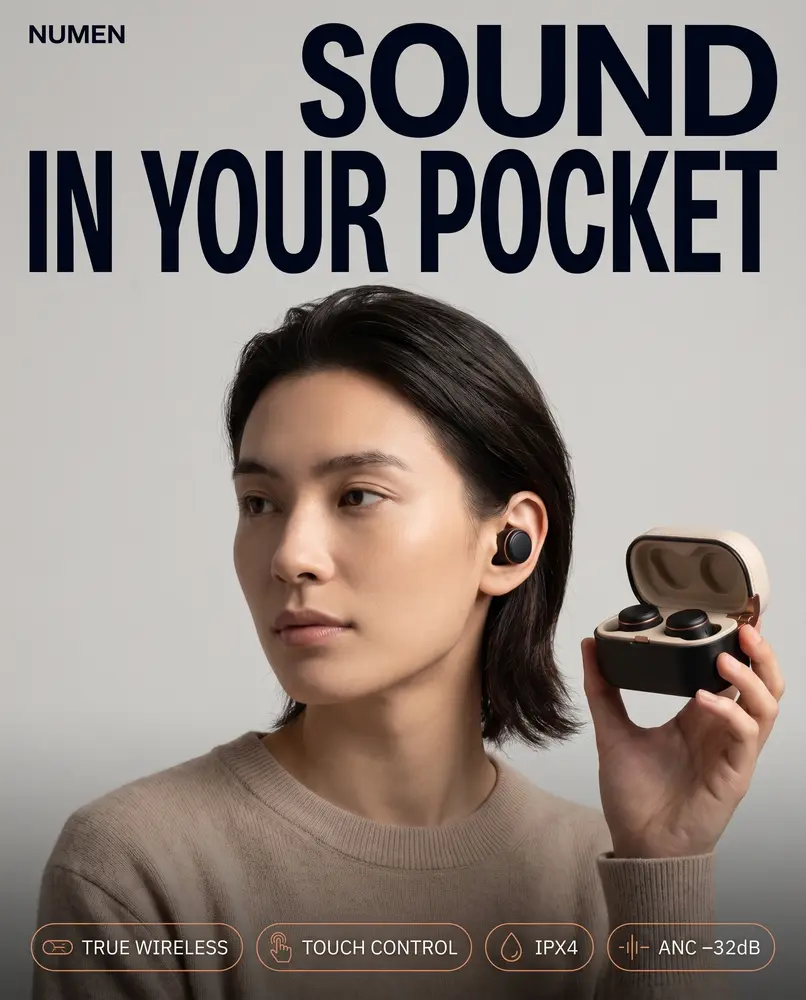 NUMEN campaign — Sound in your pocket