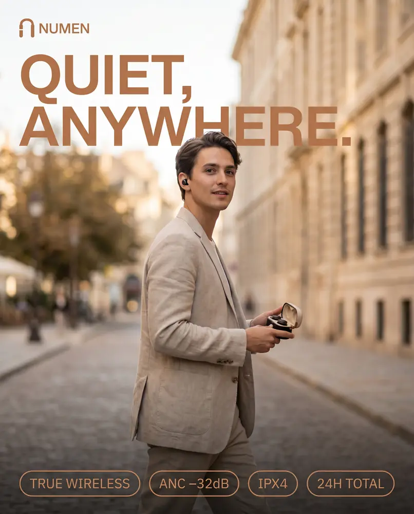 NUMEN campaign — Quiet, anywhere